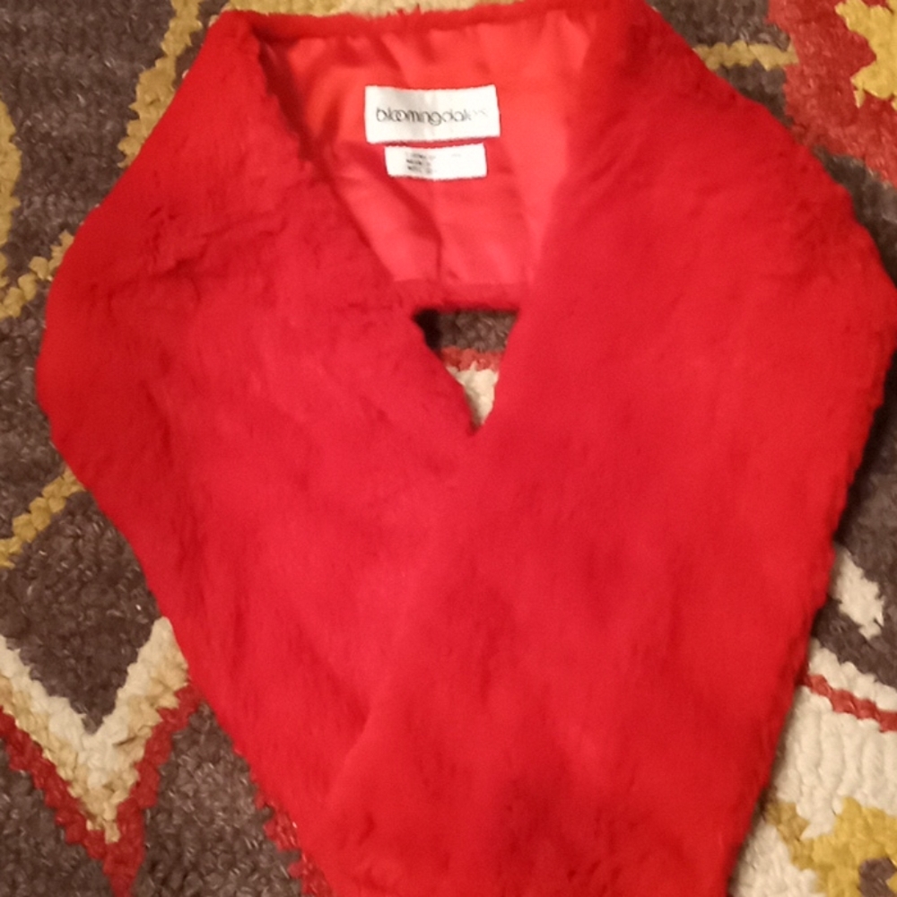 ❤🎁😘 Bloomingdale's Rex Rabbit scarf - Picture 2 of 5